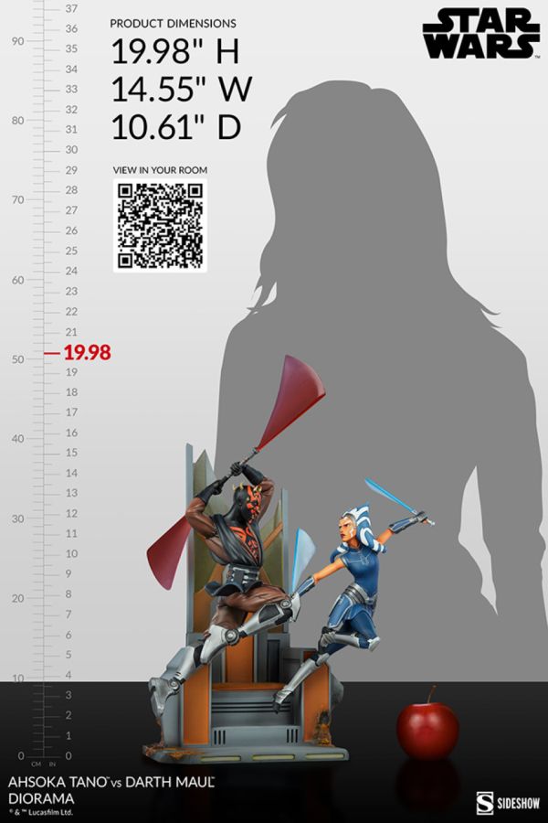 Star Wars - Ahsoka Tano vs Darth Maul