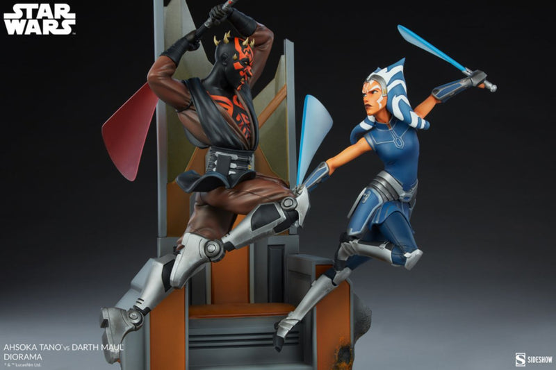 Star Wars - Ahsoka Tano vs Darth Maul