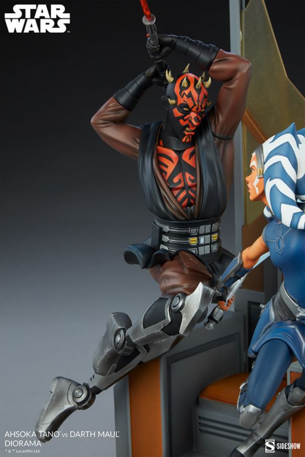 Star Wars - Ahsoka Tano vs Darth Maul