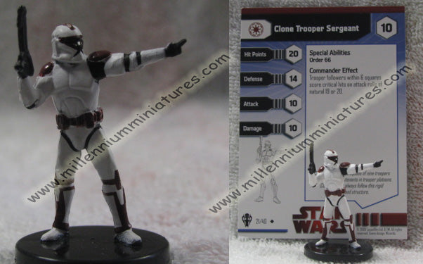 SWGW Clone Trooper Sergeant 21/40 U