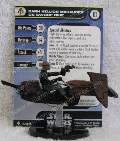 SWBH Dark Hellion Marauder on Swoop Bike 26/60 U