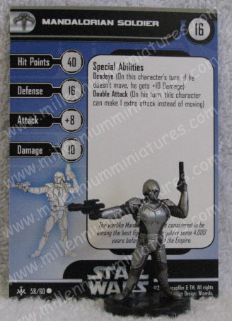 SWBH Mandalorian Soldier 58/60 C