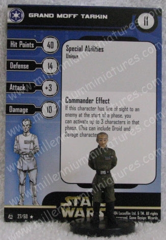 SWRS Grand Moff Tarkin 27/60 R