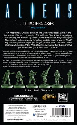 Aliens Board Game: Ultimate Badasses