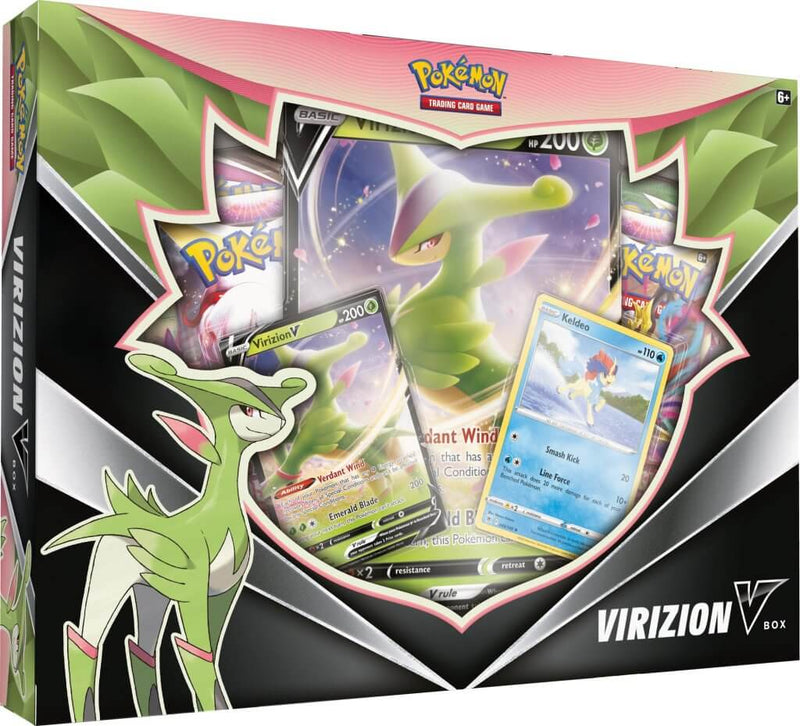 Pokemon TCG Virizion V Box