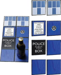 Dr Who - TARDIS Ceramic Coasters Gift Set