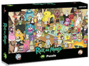 Jigsaw -  Rick & Morty - Total Rickall 1000 pce Puzzle
