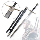 The Witcher 3 Geralt Of Rivia Steel Sword with Engravings