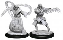 Miniature - Unpainted Male Elf Wizard