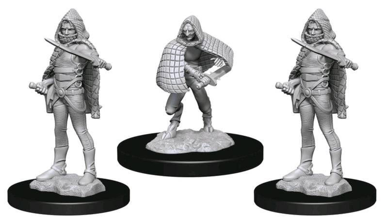 Miniature - Unpainted Darkling Elder & Darklings