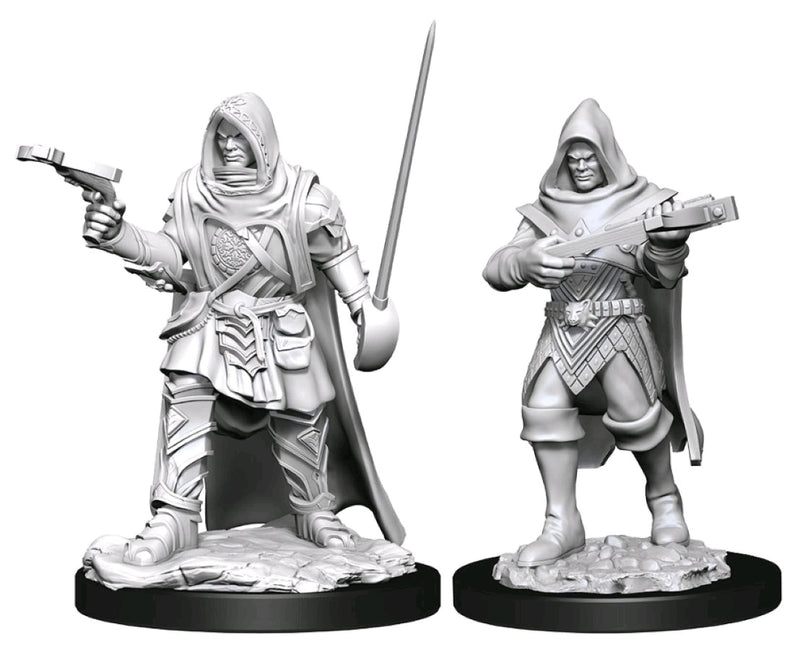 Miniature - Unpainted Male Human Rogue