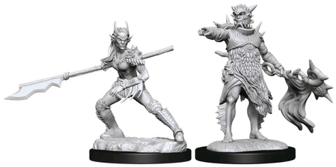 Miniature - MTG Unpainted Coralhelm Comm&Halimar Wavewatch