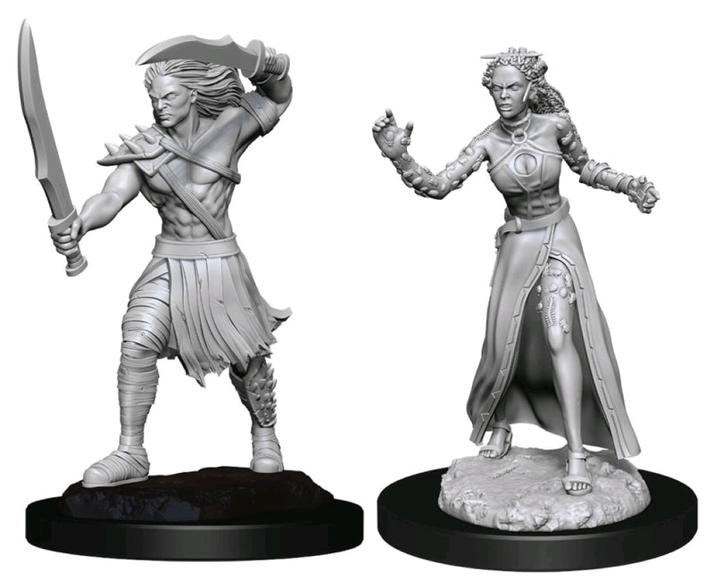 Miniature - MTG Unpainted Vampire Lacerator & Hexmage