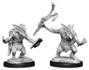 Miniature - MTG Unpainted Goblin Guide & Bushwacker