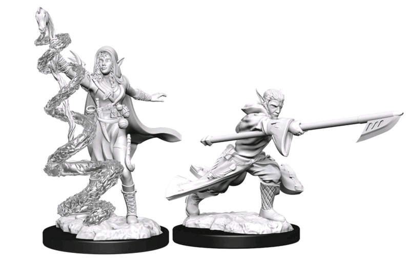 Miniature - MTG Unpainted Jorager Warcaller & Treespeaker