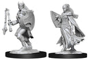 Miniature - D&D - Unpainted Kalashtar Cleric Female