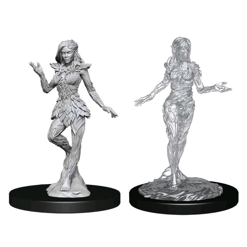 Miniature - Pathfinder - Unpainted Nymph & Dryad