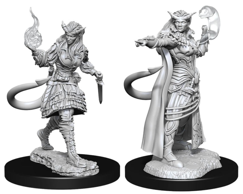 D&D Nolzurs Marvelous Unpainted Miniatures - Tiefling Sorcerer Female