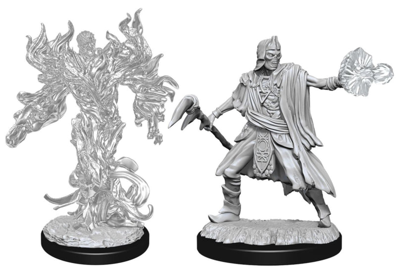 D&D - Unpainted Allip & Deathlock