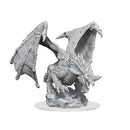 D&D - Unpainted Young Blue Dragon