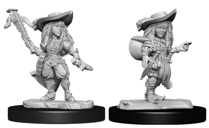 Pathfinder - Unpainted Gnome Bard Female