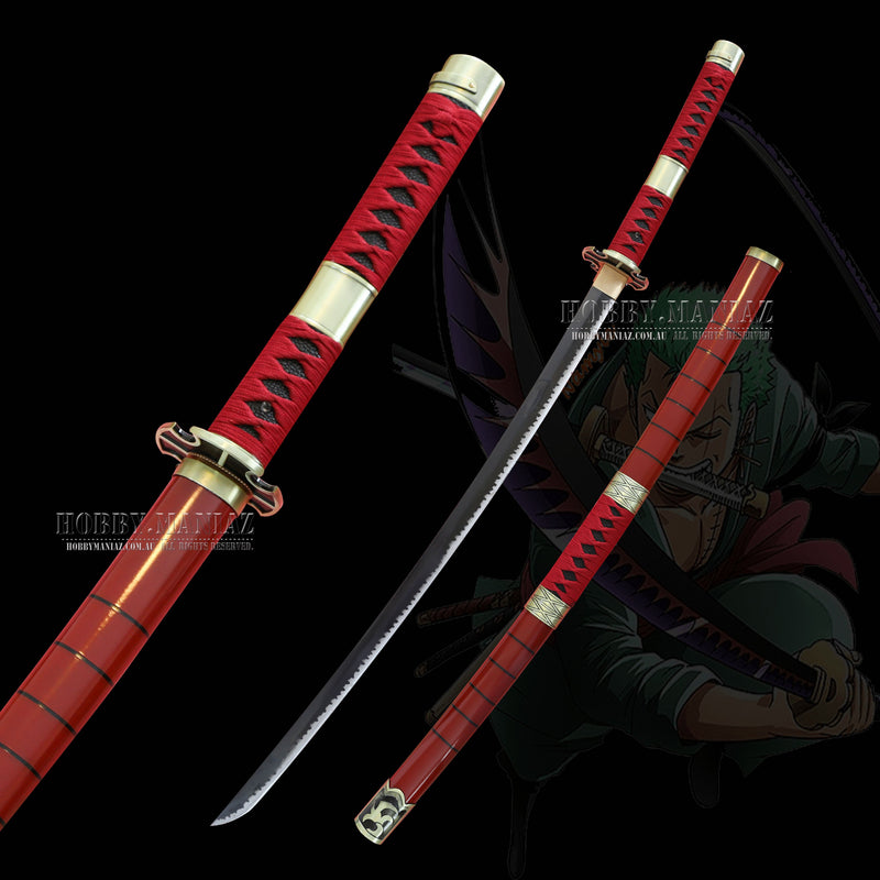 Handmade One Piece Zoro Sandai Kitetsu Sword