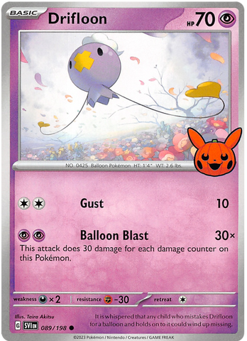 Drifloon (089/198) [Trick or Trade 2023]