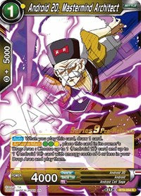 Android 20, Mastermind Architect [BT9-054]