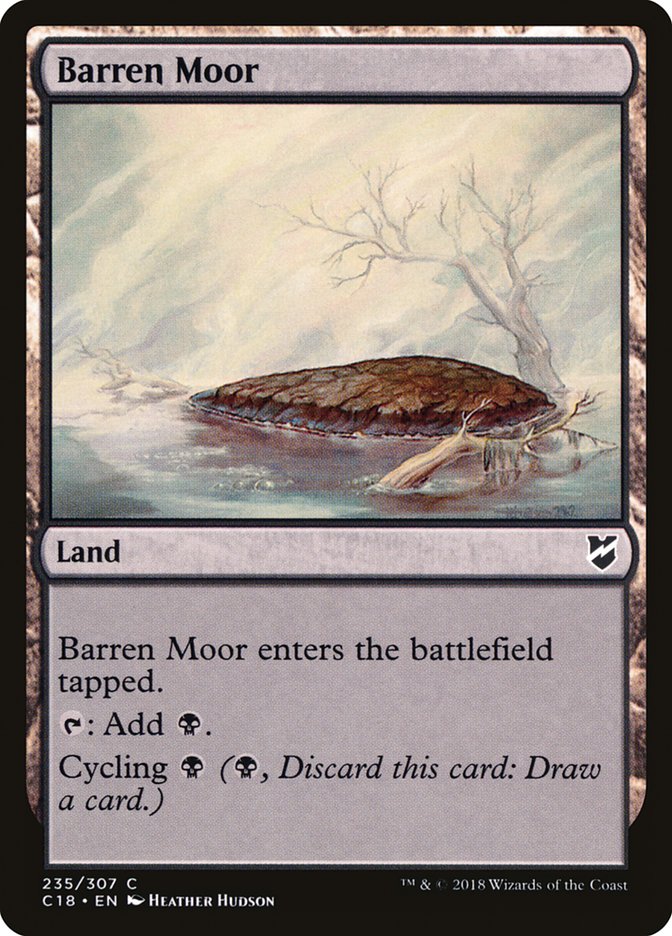 Barren Moor [Commander 2018]