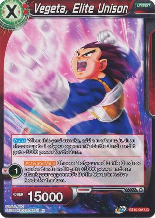 Vegeta, Elite Unison [BT10-005]