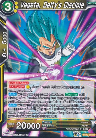 Vegeta, Deity's Disciple [BT12-092]