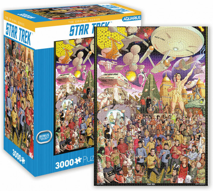 Aquarius Puzzle Star Trek the Original Series Puzzle 3,000 pieces