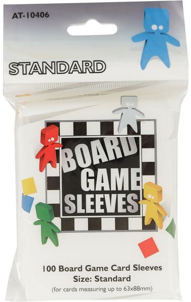 Dragon Shield - Sleeves - Board Game - Clear - Standard (63x88mm)