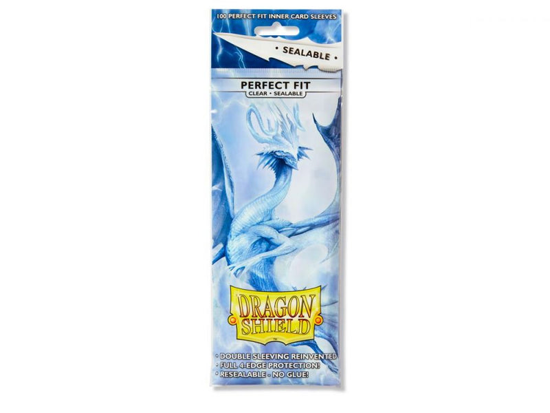 Dragon Shield - Sleeves - Perfect Fit Sealable 100 - Clear