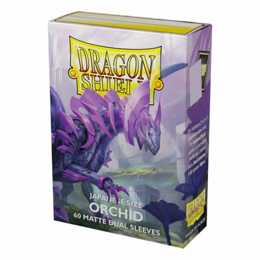 Sleeves - Dragon Shield - Box 60 - Dual Matte Orchid Emme (Japanese Size)
