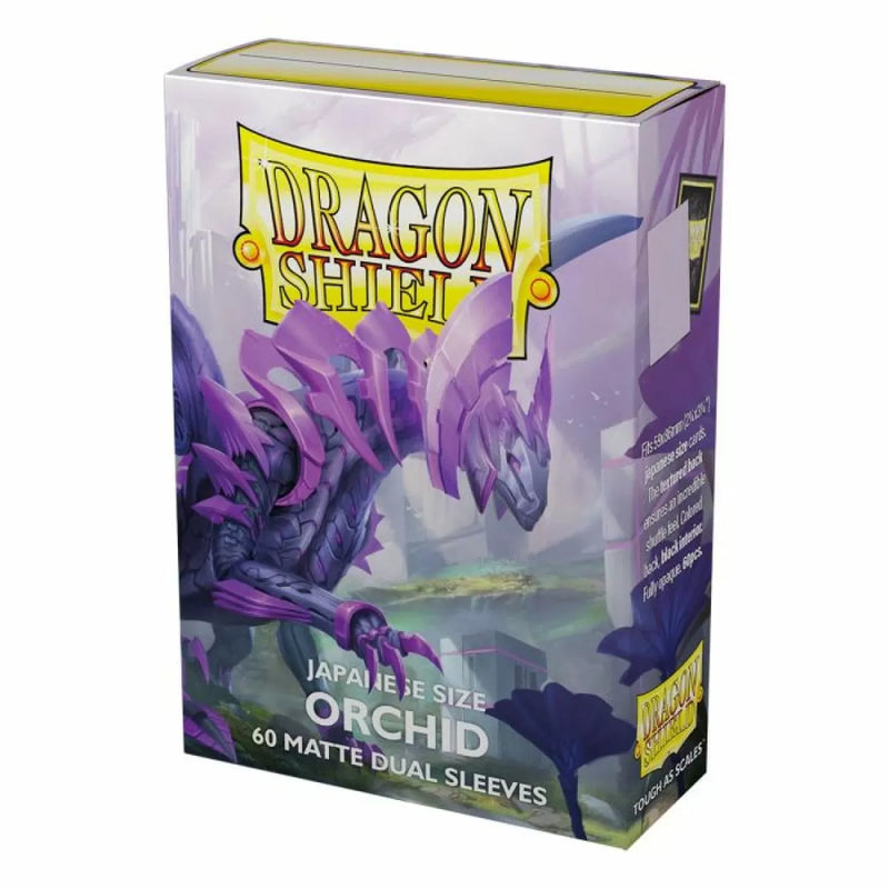 Dragon Shield - Sleeves - Box 60 - Dual Matte Orchid Emme (Japanese Size)