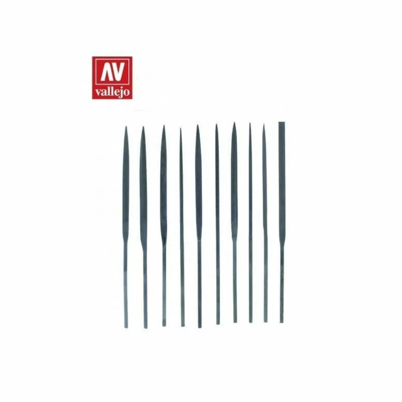 Vallejo - Hobby Tools - Budget Needle File Set (10)