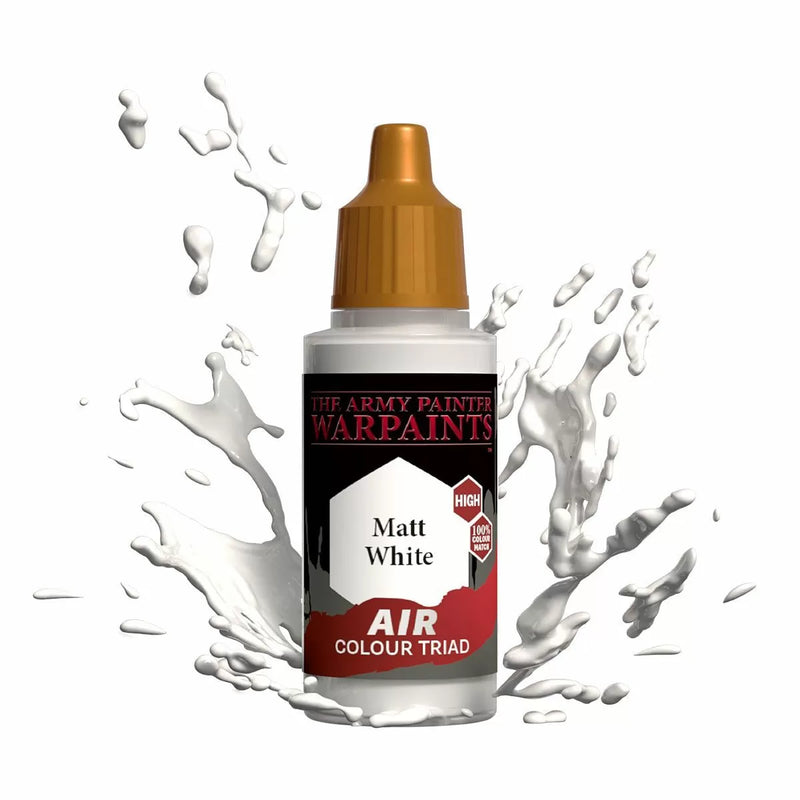 Army Painter - Warpaints - Air Matt White Acrylic Paint 18ml