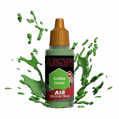 Army Painter - Warpaints - Air Goblin Green Acrylic Paint 18ml