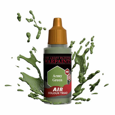 Army Painter Warpaints - Air Army Green Acrylic Paint 18ml