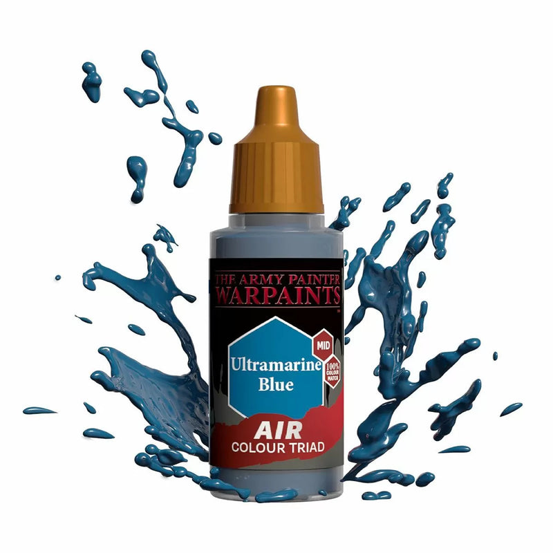 Army Painter - Warpaints - Air Ultramarine Blue Acrylic Paint 18ml