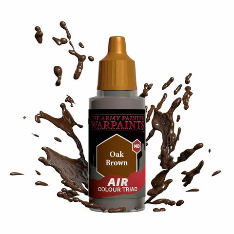 Army Painter - Warpaints - Air Oak Brown Acrylic Paint 18ml