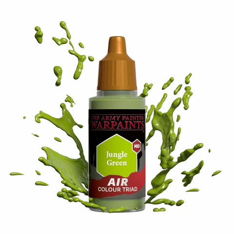 Army Painter - Warpaints - Air Jungle Green Acrylic Paint 18ml