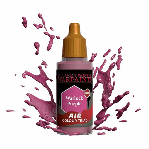 Army Painter - Warpaints - Air Warlock Purple Acrylic Paint 18ml