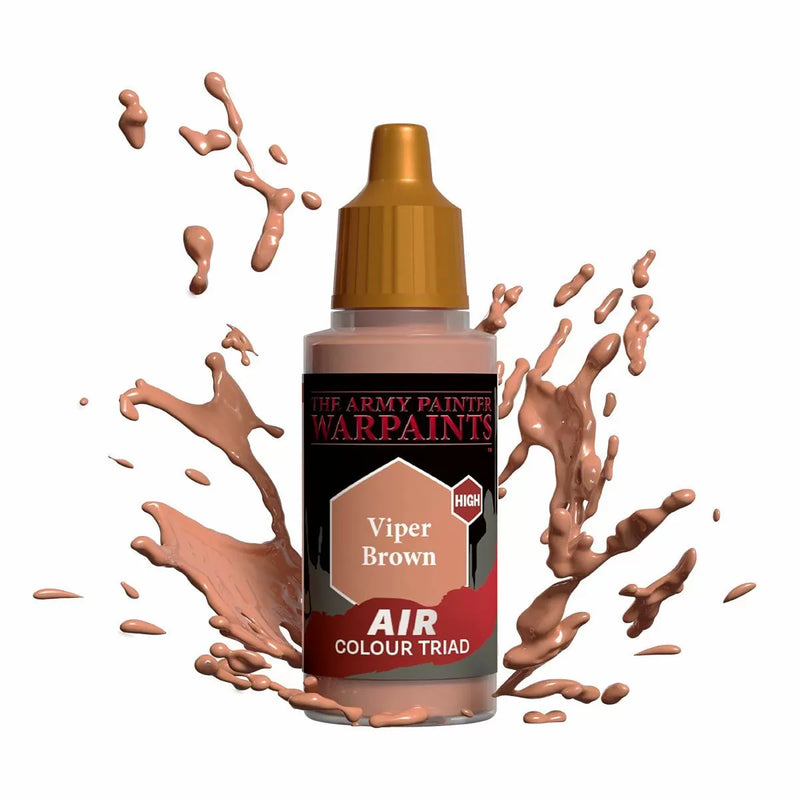 Army Painter - Warpaints - Air Viper Brown Acrylic Paint 18ml