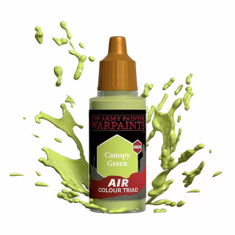Army Painter - Warpaints - Air Canopy Green Acrylic Paint 18ml