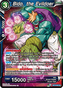 Bido, the Evildoer (Uncommon) [BT13-052]