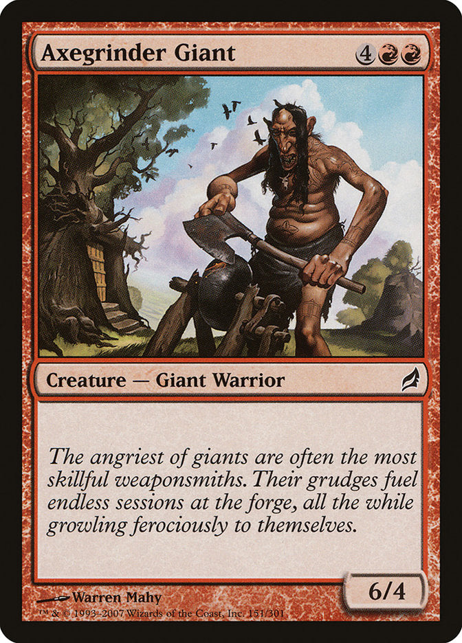 Axegrinder Giant [Lorwyn]