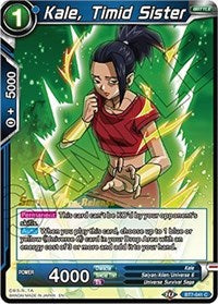 Kale, Timid Sister [BT7-041_PR]
