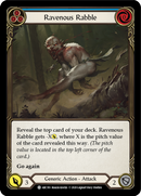 Ravenous Rabble (Blue) [ARC193] Unlimited Rainbow Foil